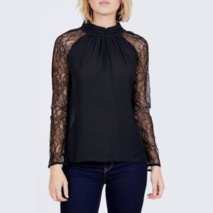 Keyhole Exposed Back Lace Blouse by Endless Rose